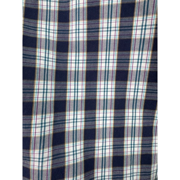 Peter Millar Lightweight Cotton Long Sleeve Button Down Shirt Men's Size M Navy - Picture 3 of 6